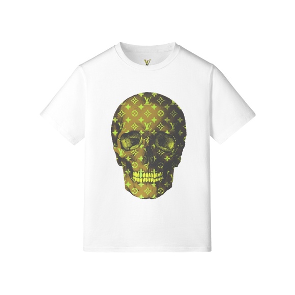 LV Neon Green Skull - Picture 1 of 5